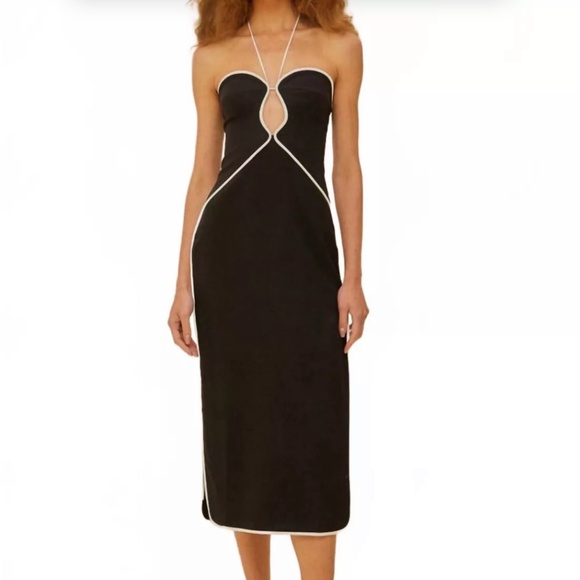 Farm Rio Dresses & Skirts - FARM RIO Cutout Midi Dress